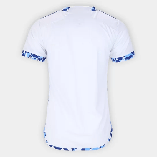 CAMISA CRUZEIRO II 24/25 ADIDAS - BRANCO+AZUL - (FEMININA)